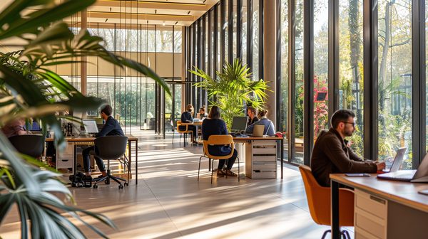 Espace coworking lyon: créativité et flexibilité à bel air camp